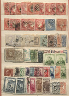 SPAIN Stock Of Used Stamps And Sets In Stockbook, General Quality Is Fine To Exc - Andere & Zonder Classificatie