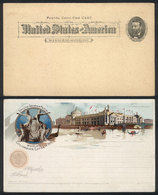 UNITED STATES Official Postal Card Of The World's Columbian Exposition (view Of - Andere & Zonder Classificatie