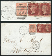 GREAT BRITAIN "Handsome Folded Cover Sent From Liverpool To MOSTAGANEM (ALGERIA) - Oficiales