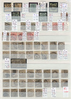 GREAT BRITAIN Stock Of Old Stamps In Stockbook, Several Hundreds, Almost All Use - Dienstmarken