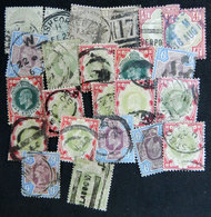GREAT BRITAIN 1880/1960: Box With MANY THOUSANDS Of Definitives, Including Many - Service