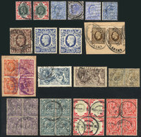 GREAT BRITAIN Very Interesting Lot Of Used Stamps, Most Of HIGH CATALOGUE VALUE - Service