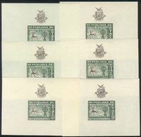 GUINEA Year 1962, Malaria, 6 Imperforate Souvenir Sheets, MNH, Excellent Quality - Guinée (1958-...)