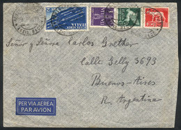 ITALY Airmail Cover Sent From Merano To Argentina On 29/JUL/1940, Minor Defects, - Non Classificati