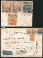 JAPAN Registered Airmail Cover Sent From Tokyo To Argentina On 15/JUL/1940, On B - Sonstige & Ohne Zuordnung
