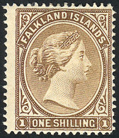 FALKLAND ISLANDS/MALVINAS Sc.18a, Mint Original Gum, Small Thin On Back, Very Go - Falkland Islands