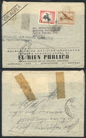 MEXICO Wrapper That Contained Printed Matter Sent From Uruguay To Mexico, Return - Messico