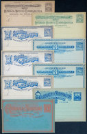 NICARAGUA 9 Old Unused Postal Cards, 2 Are Double (with Reply Paid), Very Themat - Nicaragua
