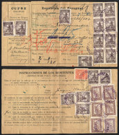 PARAGUAY Dispatch Note Of A Parcel Post Sent From Asunción To Switzerland On 11/ - Paraguay