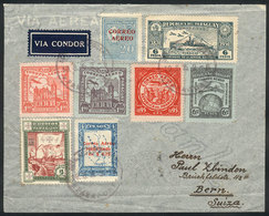 PARAGUAY 10/AU/1935 Asunción - Switzerland: Registered Airmail Cover With Very N - Paraguay