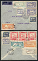 PARAGUAY 24/AU/1935 Asunción - Germany: Registered Airmail Cover With Spectacula - Paraguay