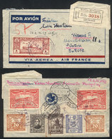 PARAGUAY 19/FE/1936 Asunción - Austria: Registered Airmail Cover With Fantastic - Paraguay