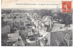 08 - CHATEAU PORCIEN - Vue Générale, Rue De La Morteau - Ed. A. Wilmet - 1914 - Chateau Porcien