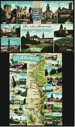 2 X Bergstrasse  -  Landkarte / Bilder  -  Mehrbild-Ansichtskarten  Ca. 1970   (7631) - Bensheim