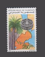 DJIBOUTI FAO 1945 - 1995 50 YEARS ANNIVERSARY WFO Palm Tree Palmier 1995 Yvert YT 719F MICHEL Mi 617 MNH ** RARE - ACF - Aktion Gegen Den Hunger