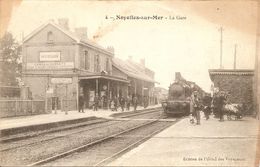 80 Somme  : Noyelles Sur Mer  La Gare  Réf 3497 - Noyelles-sur-Mer