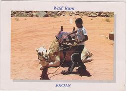 JORDANIE,JORDAN,CHAMEAU,DESERT,ENFANT DRESSEUR - Jordanien