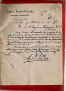 Courrier Espagne Agustin Bendito Castrillo Commerce Céréale Légumes Y Lanas Haro Rioja 19-04-1899 - écrit En Espagnol - Spanje