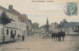 ( CPA 80 )   CRÉCY-EN-PONTHIEU  /  Le Bourg - - Crecy En Ponthieu