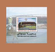 DJIBOUTI SOCCER WORLD CUP SOUTH AFRICA COUPE MONDE FOOTBALL BLOC BLOCK S/S 2010 Michel Mi 165 MNH ** RARE - 2010 – South Africa