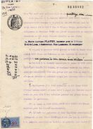 VP10.975 - Acte De 1948 - La Société Electric Auto VAISE Contre Mr CARET Gérant Du Café Du Musé à LYON - Electricity & Gas