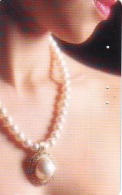 Télécarte Japon (646) JEWELRY- Ring Necklace  Diamond  PEARL -  SCHMUCK  BIJOUX - Bague  Collier  Diamant  PEARL - Mode