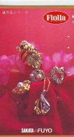 Télécarte Japon (656) JEWELRY- Ring Necklace  Diamond  PEARL -  SCHMUCK  BIJOUX - Bague  Collier  Diamant  PEARL - Mode