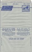 South Africa 1959 Lion 6d Type 26 Sehler 2007 Catalogue Aerogramme - Airmail