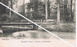 MASSAY ( 18 ) - Gareau, La Passerelle - Animée - Edition PIPET - Massay