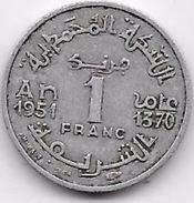 Maroc 1 Franc 1370 - Maroc