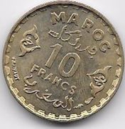 Maroc 10 Francs 1371 - Marokko