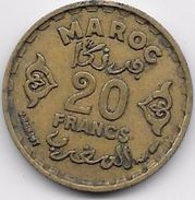 Maroc 20 Francs 1371 - Marokko