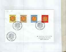 Andorre Français >   N°555/558  OBLITERATIONS 1ier Jour-21/01/2002 - Lettres & Documents