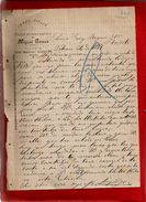 Courrier Espagne Lanas Pieles Y Polvo Preservativo Miguel Gomez Vitoria 24-02-1897 - écrit En Espagnol - Espagne