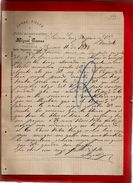 Courrier Espagne Lanas Pieles Y Polvo Preservativo Miguel Gomez Vitoria 11-?-1897 - écrit En Espagnol - Spanien