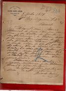 Courrier Espagne Ricardo Andrés Lobejon Valladolid 8-?-1899 - écrit En Espagnol - Spanje