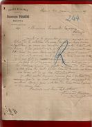 Courrier Espagne Peaux Et Laines Ferdinand Pradère Segura Guipuzcoa 30-06-1899 - Laine - Spanien