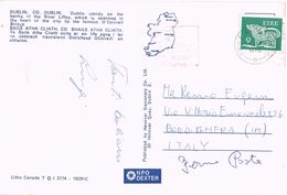 25598. Postal Aerea BAILE ATHA CLIATH,  Dublin (Irlanda) 1979. Vista Dublin - Cartas & Documentos