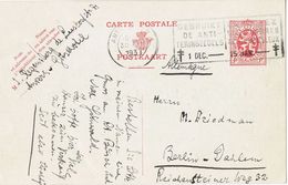 25599. Entero Postal ANVERS (Belgien) 1931. Slogan Anti Tuberculeux - International Reply Coupons