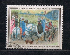 #2536 - France/Chiens, Chevaux Yvert 1457 Obl - Horses