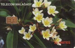 MADAGASCAR. MDG-47. Frangipanier Flowers. (012) - Madagascar