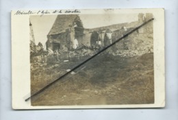Carte Photo - Méaulte -   L'église Et Le Cimetière - Meaulte