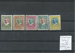 LUXEMBURGO YVERT  209/13 - Used Stamps