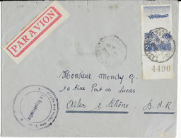 1945 - MAROC - ENVELOPPE Par AVION Du DEPOT DES ISOLES Des T.C à CASABLANCA => ARLES - Lettres & Documents