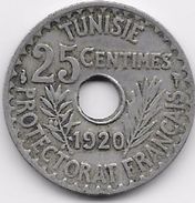 Tunisie 25 Centimes 1920 - Otros – Africa