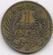 Tunisie 1 Franc 1945 - Otros – Africa