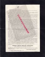 87-BRUTINES CHATENET EN DOGNON-FAIRE PART DECES GABRIEL BAILLOT D' ETIVAUX-29-11-1911-BAUDET-TIXIER-BOYER VIDAL-JACQUET - Esquela