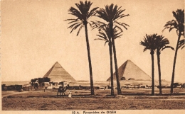 EGYPTE     PYRAMIDES DE GIZEH - Pyramiden