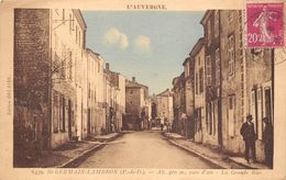 ¤¤   -  SAINT-GERMAIN-LEMBRON   -  La Grande Rue    -  ¤¤ - Saint Germain Lembron