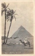 EGYPTE   PYRAMIDES - Pyramides